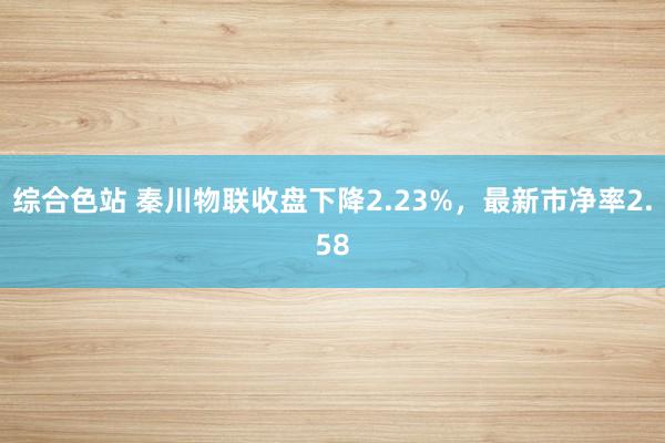 综合色站 秦川物联收盘下降2.23%，最新市净率2.58