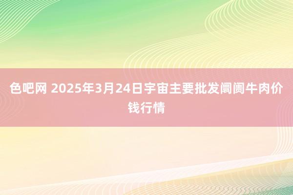 色吧网 2025年3月24日宇宙主要批发阛阓牛肉价钱行情